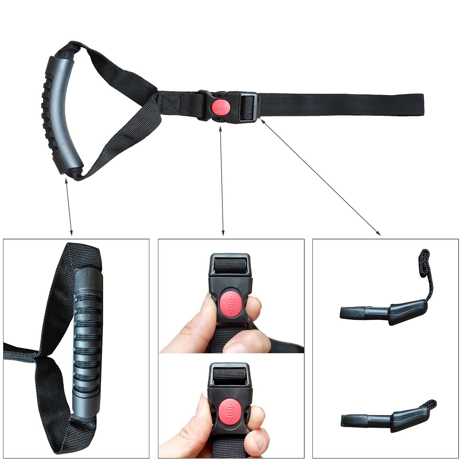 Car Door Handle & Standing Aid Safety Handle for Elderly - Assistive Mobility Grab Bar for Seniors & Disabled - Perfect for Vehicle Entry/Exit & Home Bathroom Safety
