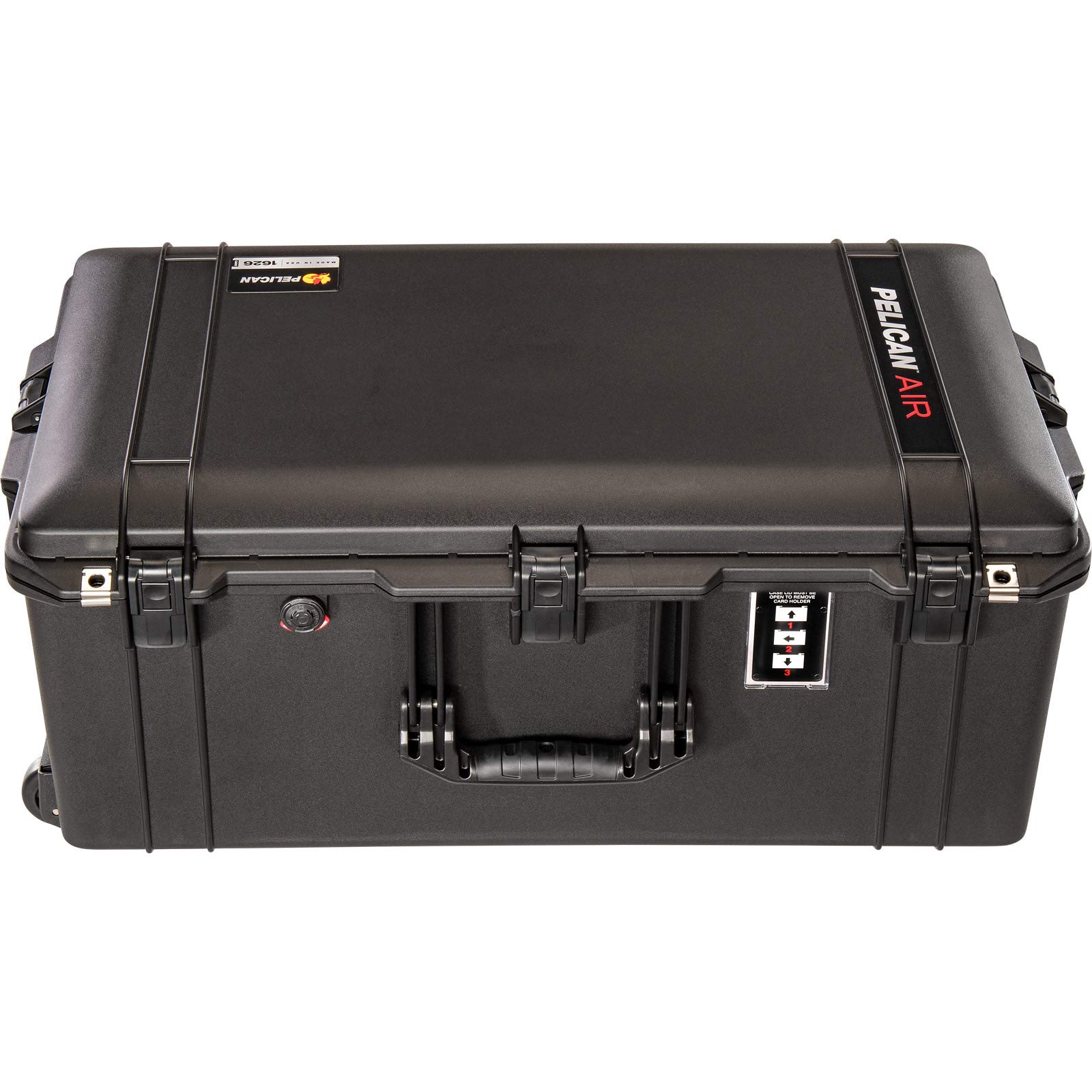 Pelican Air 1626 Waterproof Hard Case with Foam Insert - Black | Protective Storage for Cameras, Drones & Electronics | Travel, Outdoor & Professional Use