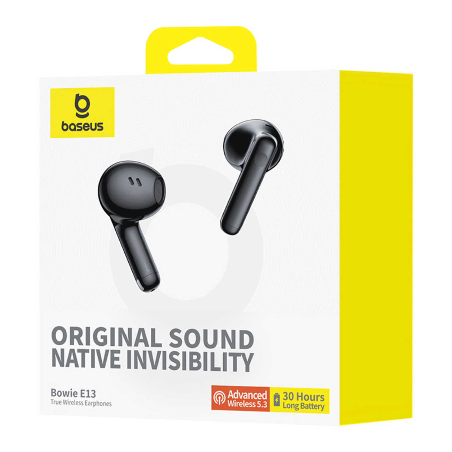 Baseus Bowie E13 Galaxy Wireless Earbuds - Black | Bluetooth Headphones for Running, Workout & Travel