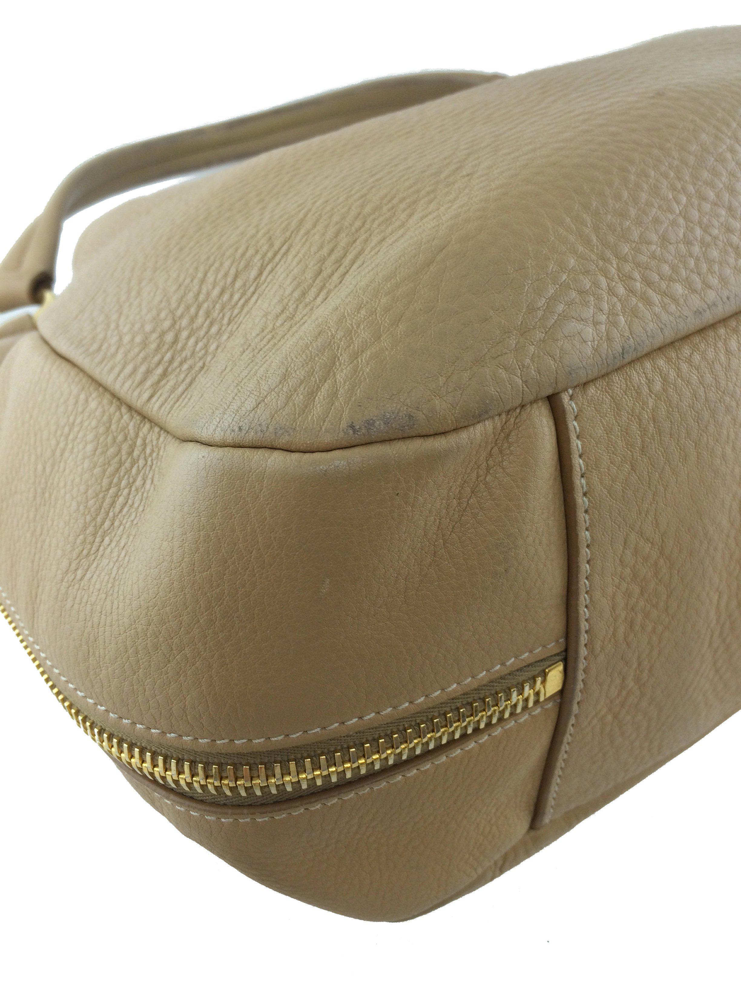 Prada Side Pocket Vitello Daino Zip Hobo Bag - Luxury Leather Shoulder Bag for Women | Perfect for Work, Travel & Everyday Use