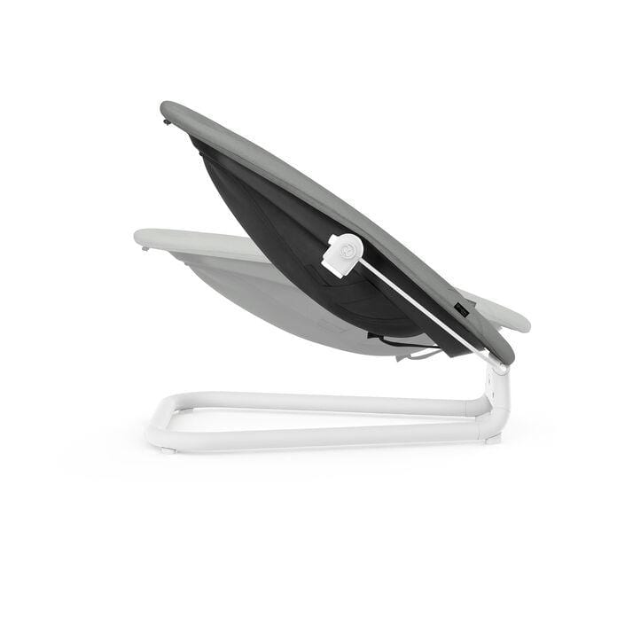 Cybex Lemo Baby Bouncer - Premium Infant Rocker Chair with Ergonomic Design, Storm Grey | Perfect for Newborns & Toddlers, Nursery & Living Room Comfort