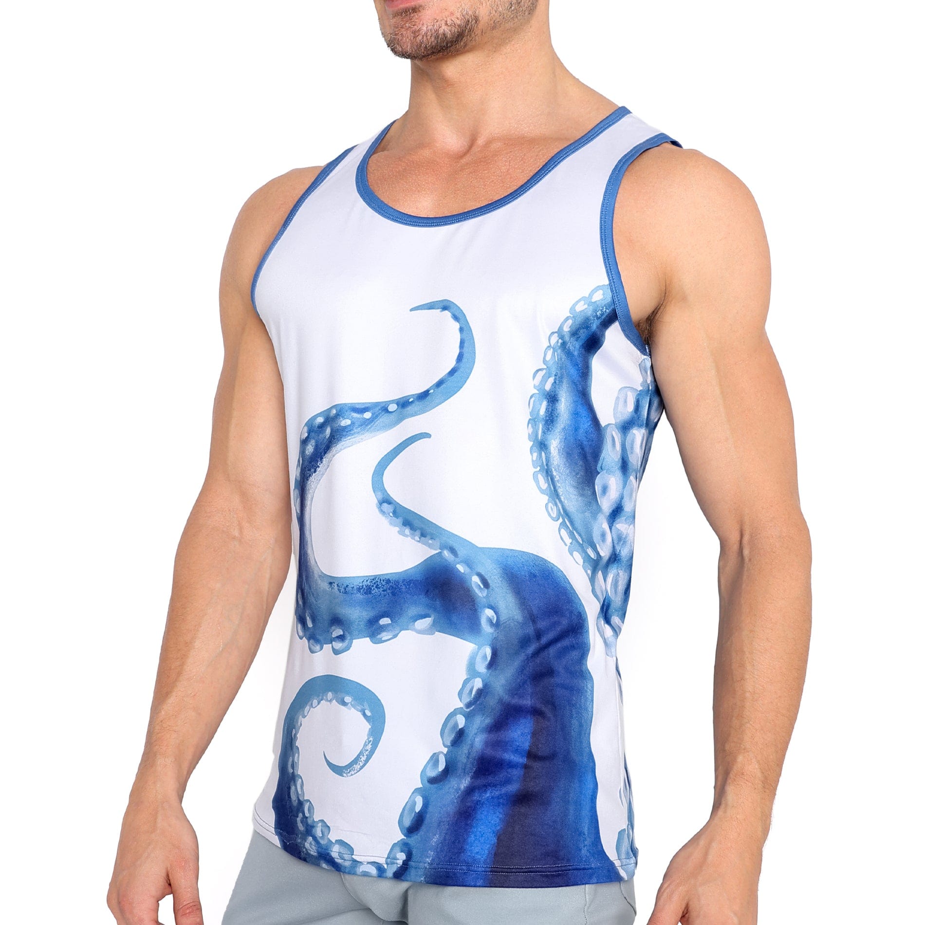 Tentacles Tank Top - Stylish Women's Graphic Tee for Casual Wear, Summer Outfits & Unique Fashion Statements