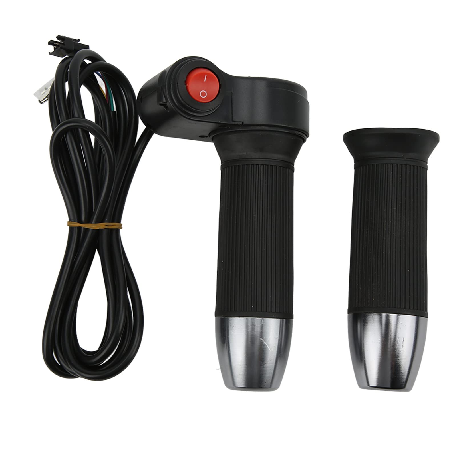 CHICIRIS Universal Electric Bike Throttle Handlebar - 12V-99V Wide Compatibility, Durable Long-Lasting E-Bike Throttle for Electric Bicycles - Perfect for Commuting, Mountain Biking & Urban Riding