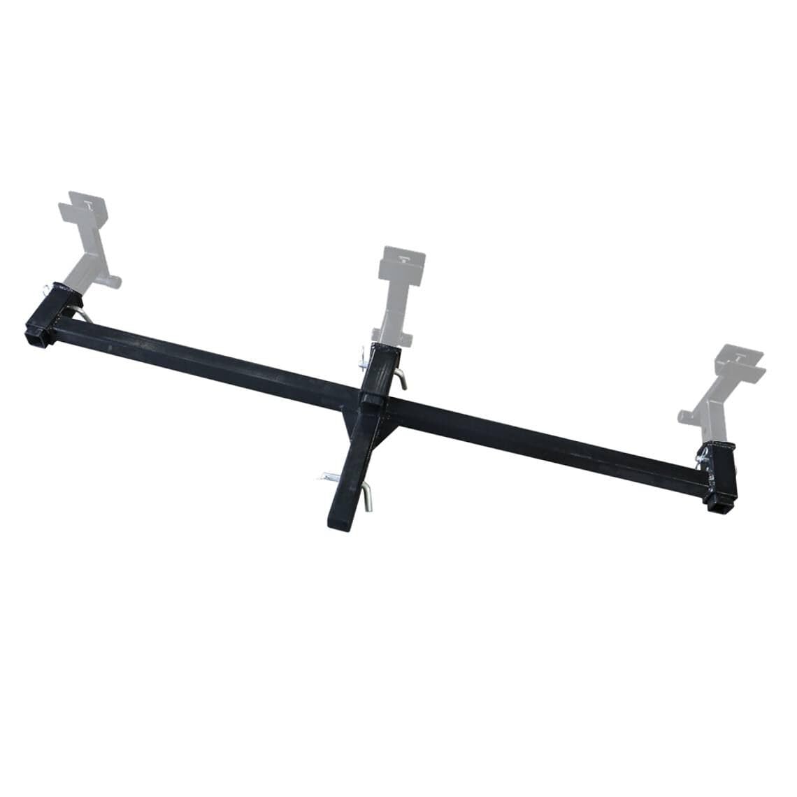 Heavy Duty Triple Adapter for Trash Can Grabber & Tractor Hitch - Garbage Hauler Accessory for Waste Management & Yard Cleanup