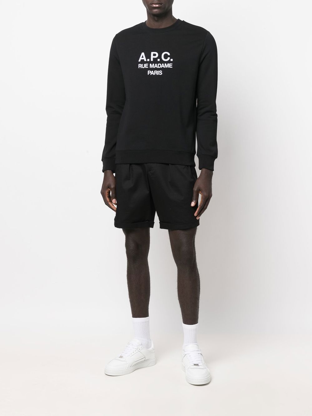 A.P.C. Black Cashmere Sweater for Women | Soft & Warm Winter Pullover | Perfect for Office, Travel & Casual Outfits