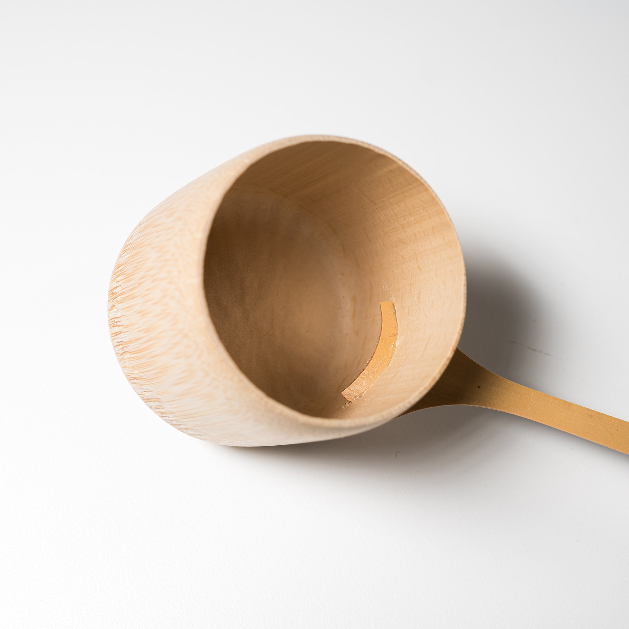 Traditional Japanese Hishaku Bamboo Water Ladle for Tea Ceremony - Handcrafted Tea Scoop for Matcha & Sencha Preparation - Perfect for Zen Meditation & Japanese Tea Rituals
