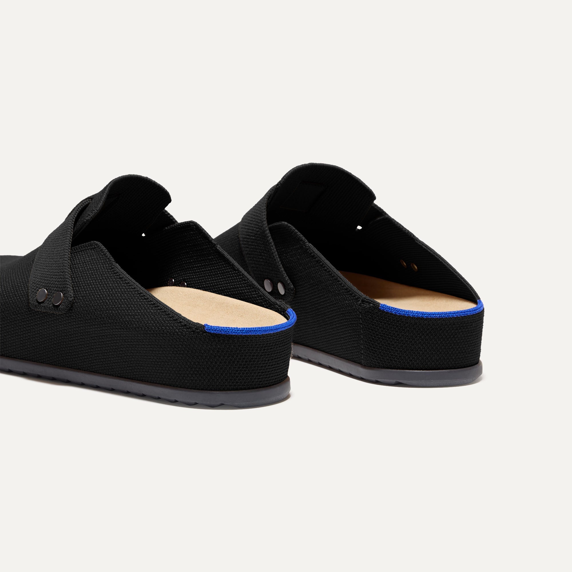 **Men's Soft Black Clog Shoes - Comfortable Slip-On for Casual Wear, Gardening & Indoor Use**