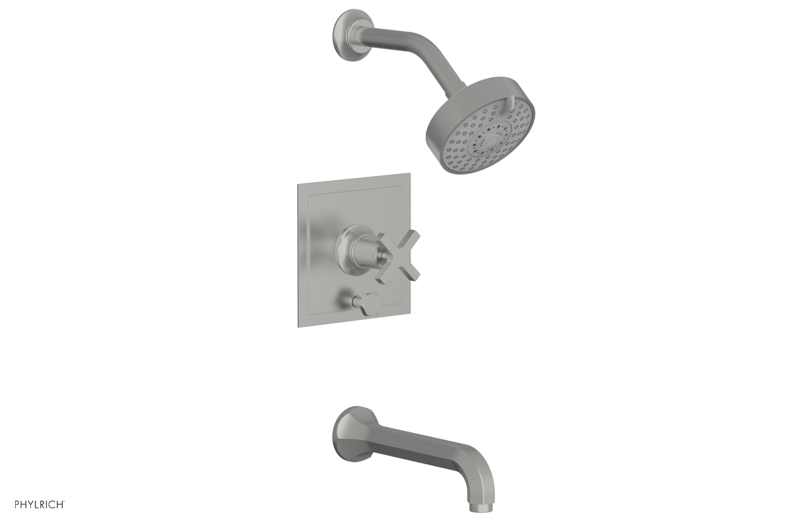 HEX MODERN Pressure Balance Tub and Shower Faucet Set 501 26 - Perfect for Modern Bathroom Renovation and Spa-Like Shower Experience
