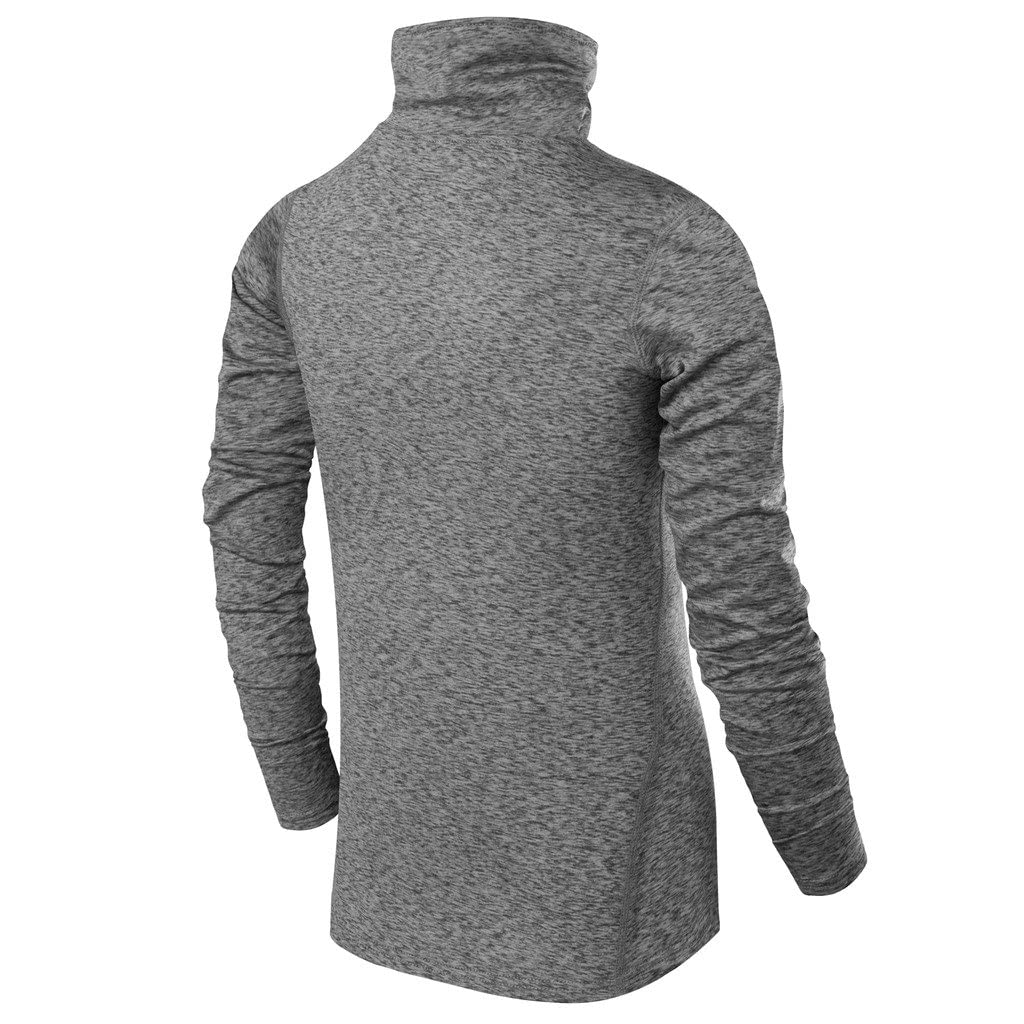 TCA Women's Thermal Running Top - Funnel Neck Warm-Up Shirt for Cold Weather Workouts & Outdoor Activities