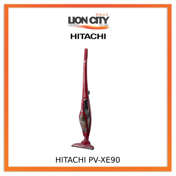 Hitachi PV XE90 DRE Cordless Stick Vacuum Cleaner - Powerful Lightweight for Hardwood Floors & Carpets | Perfect for Pet Hair, Home Cleaning & Quick Pickup