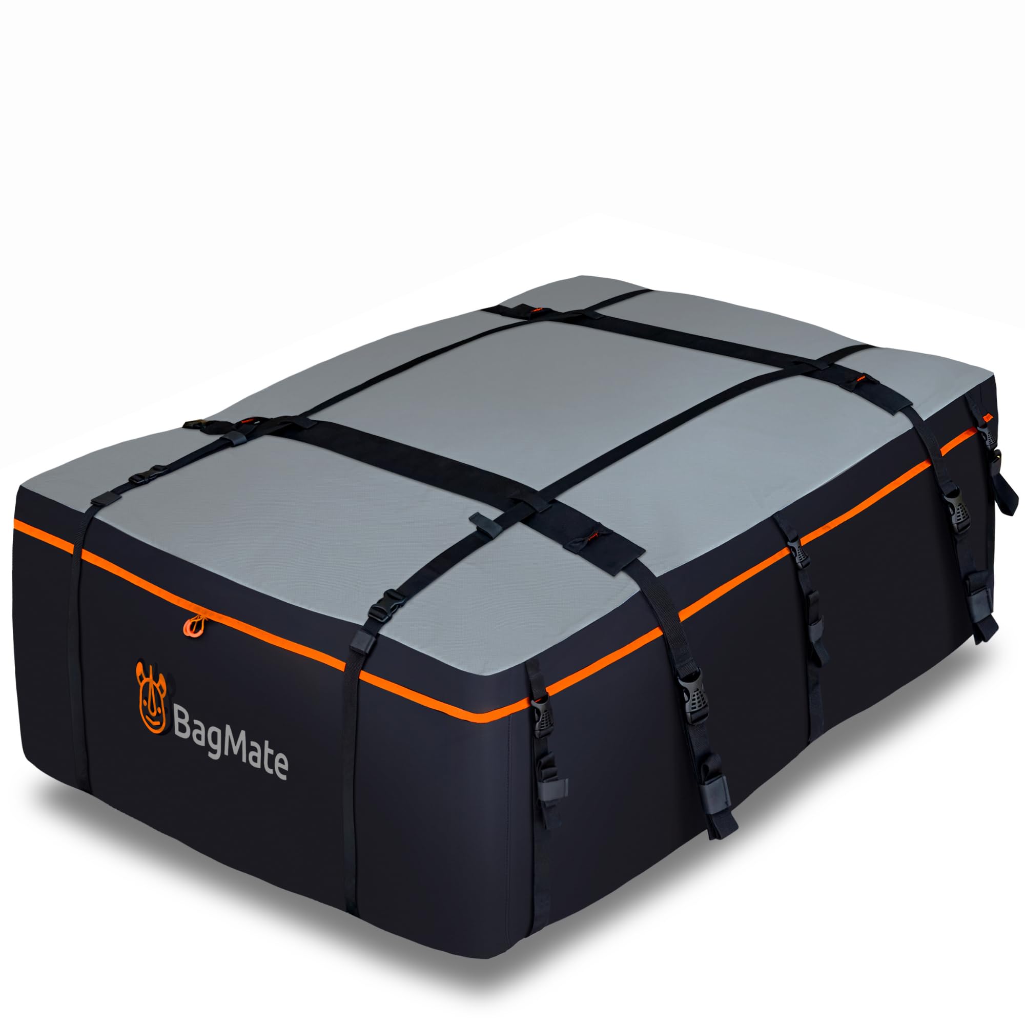 Heavy-Duty Waterproof Roof Bag – 23 Cubic Feet Rooftop Cargo Carrier for SUVs & Cars | Soft Luggage Carrier with Protective Mat | Fits with or Without Roof Racks | Perfect for Road Trips, Camping & Outdoor Adventures