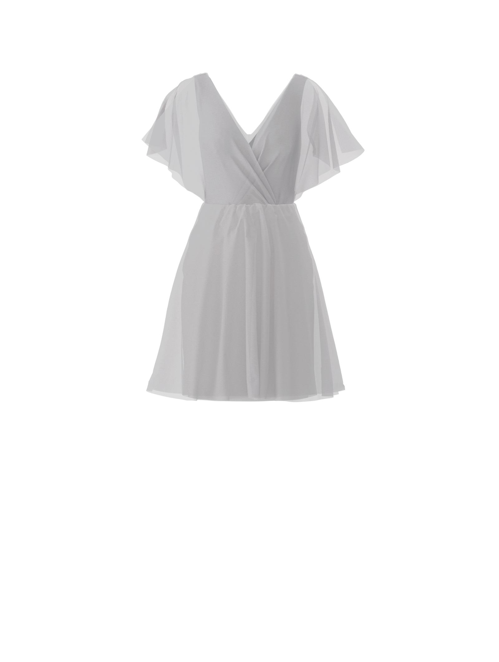 Ava Bodice & Carla Skirt Platinum Set - Elegant Women's Formal Wear for Weddings, Parties & Special Occasions