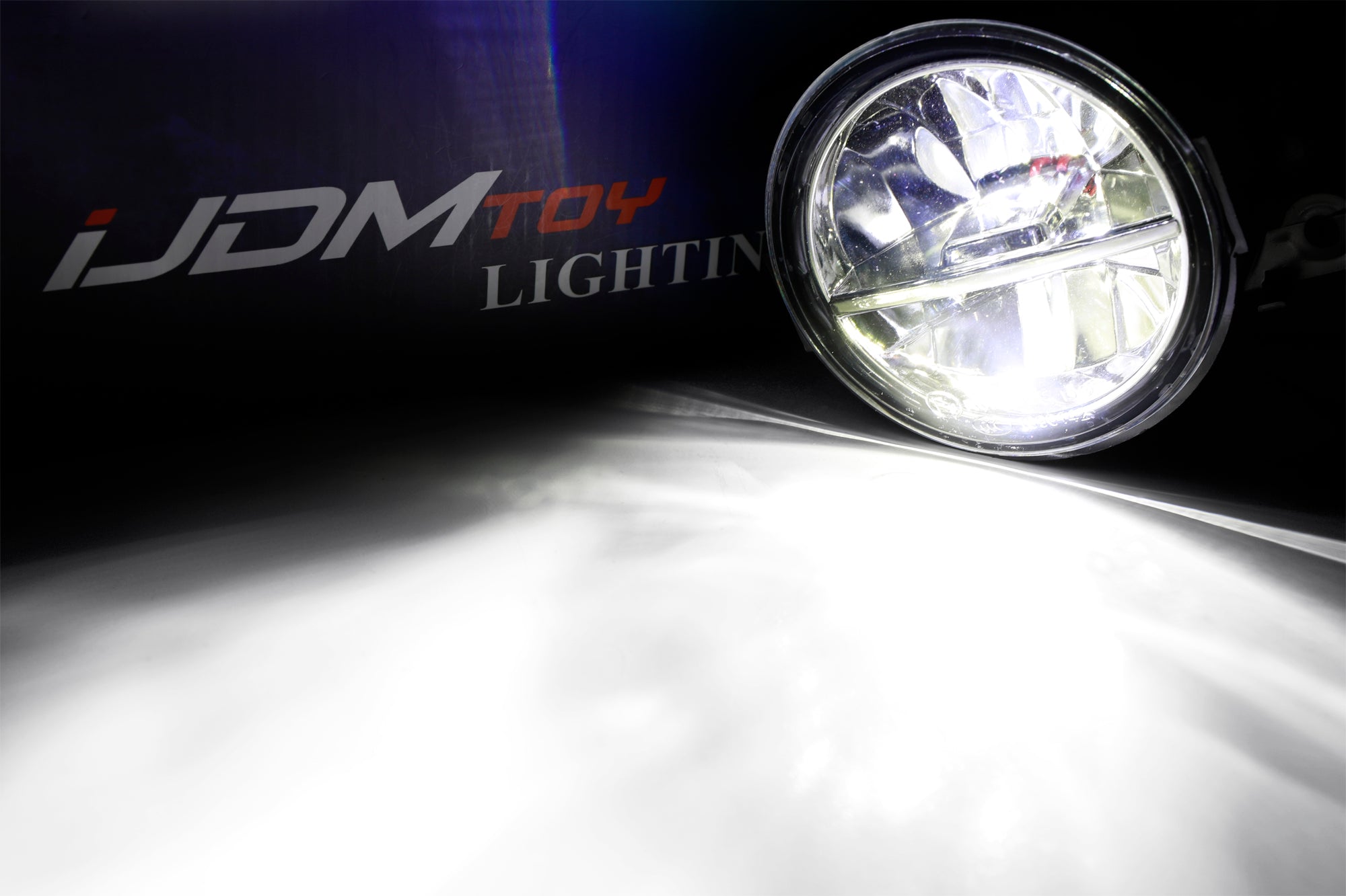 High-Performance Clear Lens CREE XB D LED Fog Lights for 2018-2021 Subaru WRX & STi - Durable Projector Beam for Enhanced Visibility in Foggy & Low-Light Conditions