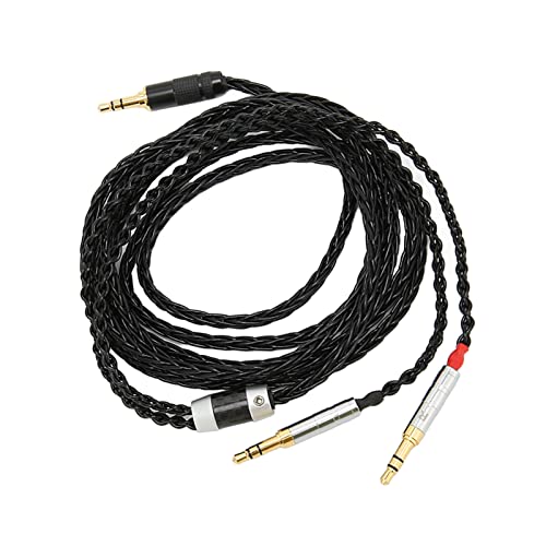 3.5mm Male to Male Stereo Headphone Cable - Gold Plated Audio Adapter for Smartphones, Computers, MP3 Players, Headphones & Speakers - Perfect for Home, Office & Travel Use