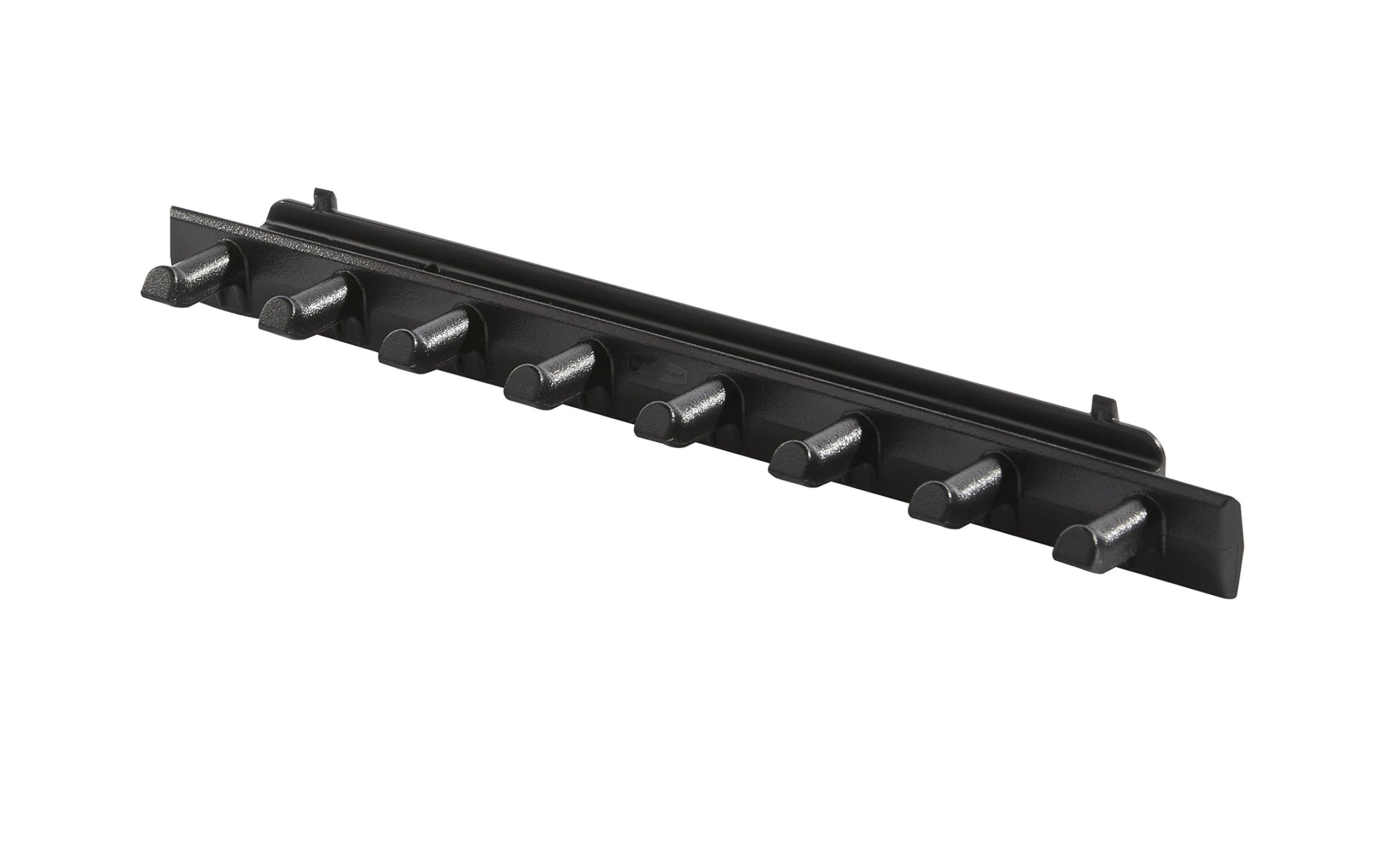 Rubbermaid FastTrack Wall Tool Organizer - Heavy Duty Black Garage Storage System for Wrenches, Screwdrivers & Tools | Space Saving Wall Mounted Rack for Easy Tool Finding & Garage Organization (Perfect for Workshops, Garages & DIY Projects)