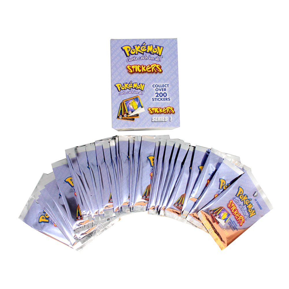 Pokemon Stickers - 30 PCS Adhesive Decals for Scrapbooking, Laptops, Water Bottles | Cute Cartoon Character Stickers for Kids & Collectors