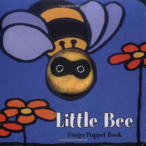 Little Bee Finger Puppet Board Book by Chronicle Books - Interactive Baby Toy for Storytime, Early Learning & Sensory Play