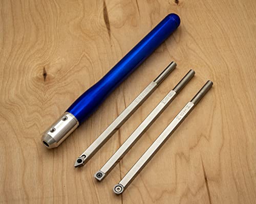 3 Tools W/Blue Metallic Handle