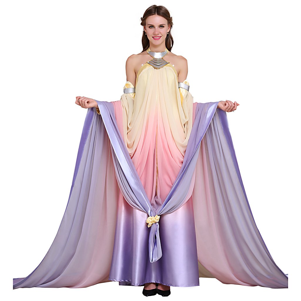 Queen Padme Amidala Cosplay Dress for Women – DIY Costume for Star Wars Fans | Perfect for Halloween, Cosplay Events & Themed Parties