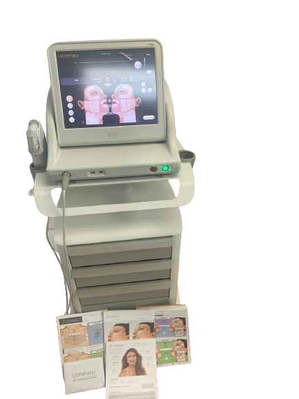 Ulthera With Cart Ultrasonic Face Lift Machine - Professional Non-Surgical Skin Tightening & Wrinkle Reduction for Anti-Aging - Perfect for Home Spa, Beauty Clinics, and Dermatology Treatments