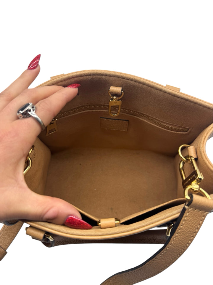 Louis Vuitton Bicolor Empreinte Leather On The Go Tote Bag - Stylish Designer Handbag for Women, Perfect for Work, Travel and Everyday Use