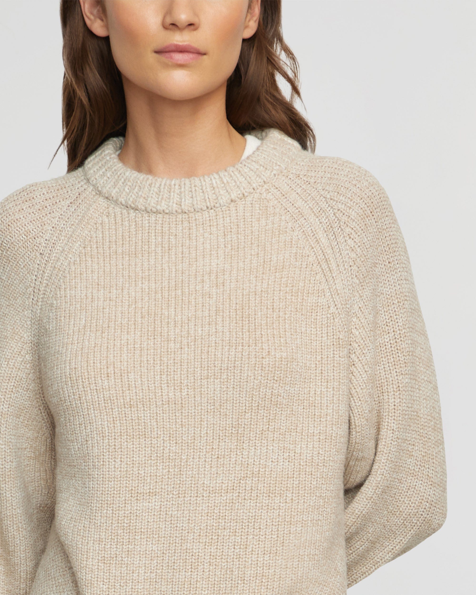 Roya Marled Boyfriend Sweater - Cozy Oversized Knit Pullover for Women | Perfect for Casual Outfits, Date Nights & Fall Layering