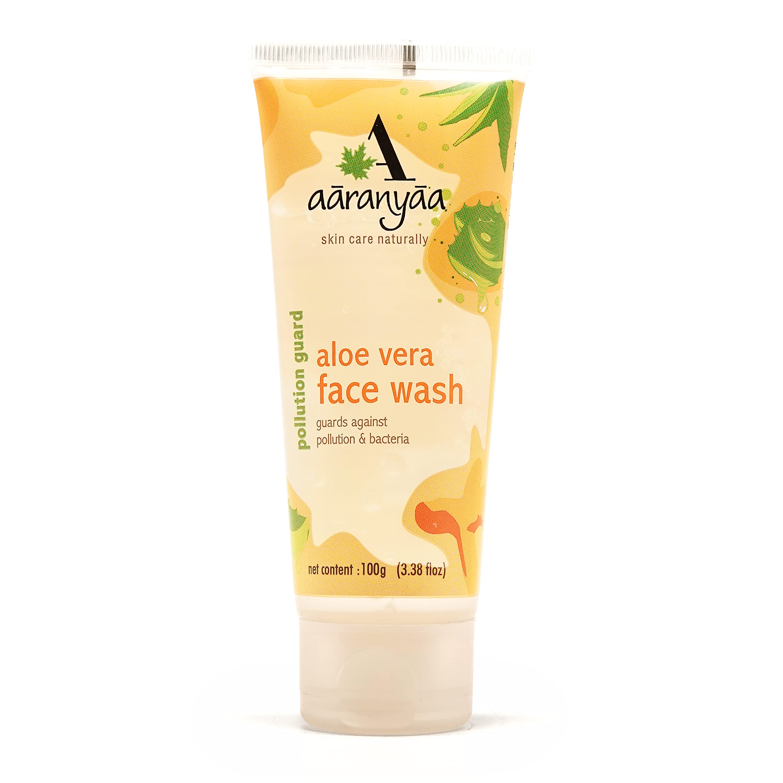 Aaranyaa Aloe Vera Face Wash with Rosemary & Amla Extract | 100ml | Gentle Cleansing for Acne-Prone & Sensitive Skin | Daily Skincare Routine
