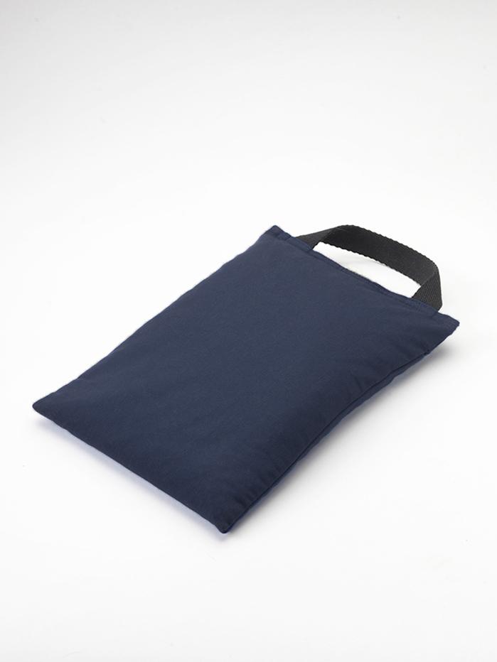 Yogamatters Organic Cotton Sandbag Filled - Premium Weighted Yoga Sandbag for Home Workouts, Fitness Training & Stress Relief