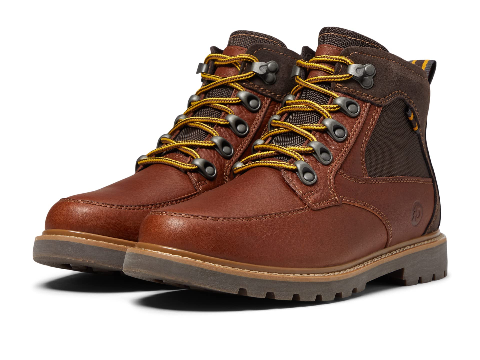 Dunham Men's Waterproof Lace Up Work Boots - Comfortable Leather Hiking & Construction Shoes for Outdoor Activities