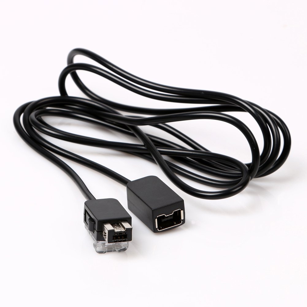 Demiawaking 2M Extension Cable for Nintendo Classic Mini NES Controller - Black | Extra Long Replacement Cord for Classic Gaming System | Perfect for Retro Gaming Setup & Console Accessories