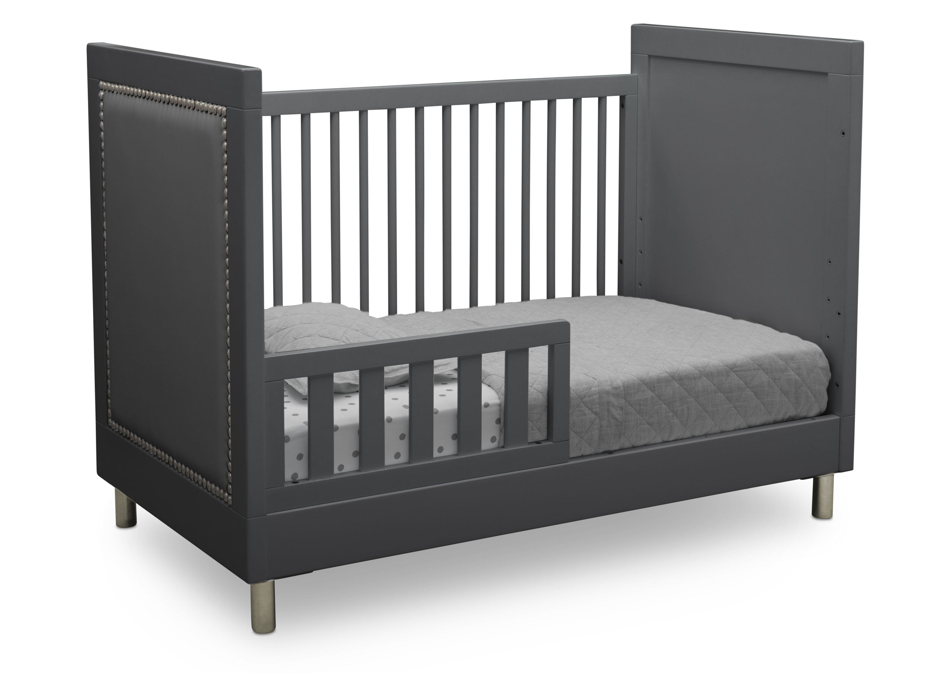 Avery 3-in-1 Convertible Baby Crib - White Nursery Furniture for Newborn to Toddler | Perfect for Modern Nursery, Bedroom & Daycare Use