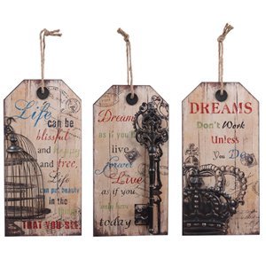 Handcrafted Wooden Wall Art Decor - Rustic Home Decor for Living Room, Bedroom & Office - Perfect for Farmhouse, Modern & Boho Style Interiors