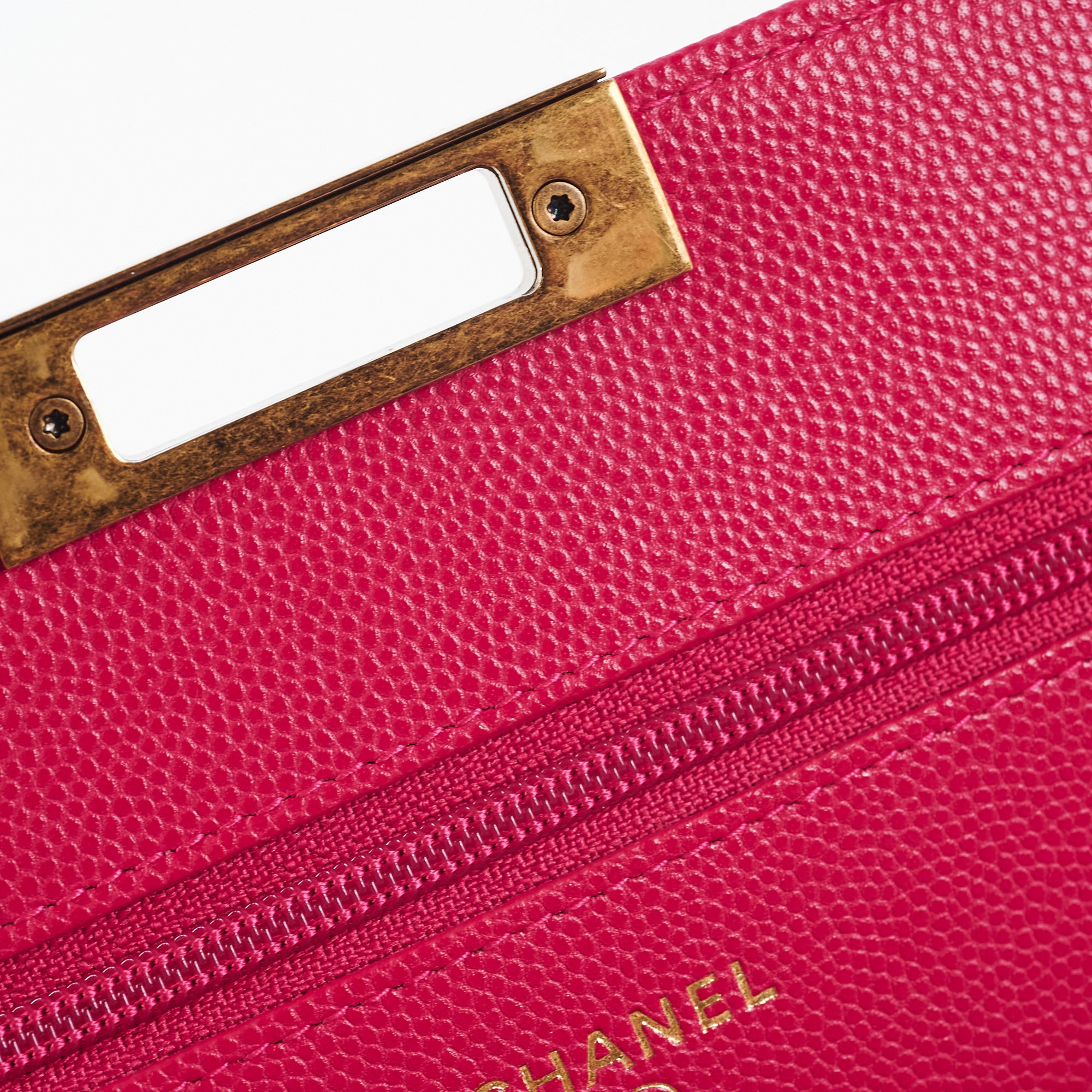 Chanel Caviar Leather Wallet on Chain WOC - Pink Crossbody Bag for Women | Perfect for Parties, Dates & Everyday Use