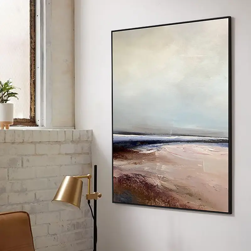 Ocean and Sky Painting #OS026 - Stunning Coastal Wall Art for Living Room, Bedroom & Office Decor