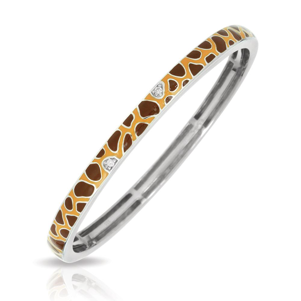 Stylish Giraffe Bangle Bracelet for Women - Trendy Animal Print Jewelry Gift for Her | Perfect for Casual Wear, Parties & Fashion Accessories