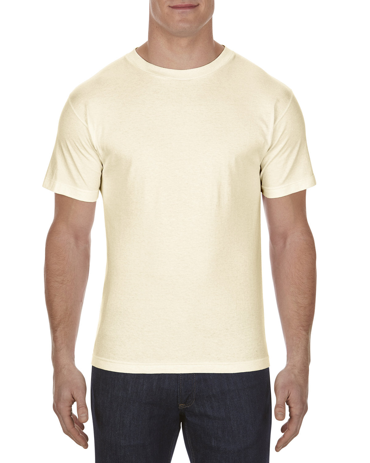 Alstyle AL1301 Men's & Women's 100% Cotton T-Shirt - 6.0 oz. Soft Crewneck Tee for Casual Wear, Gym & Everyday Comfort