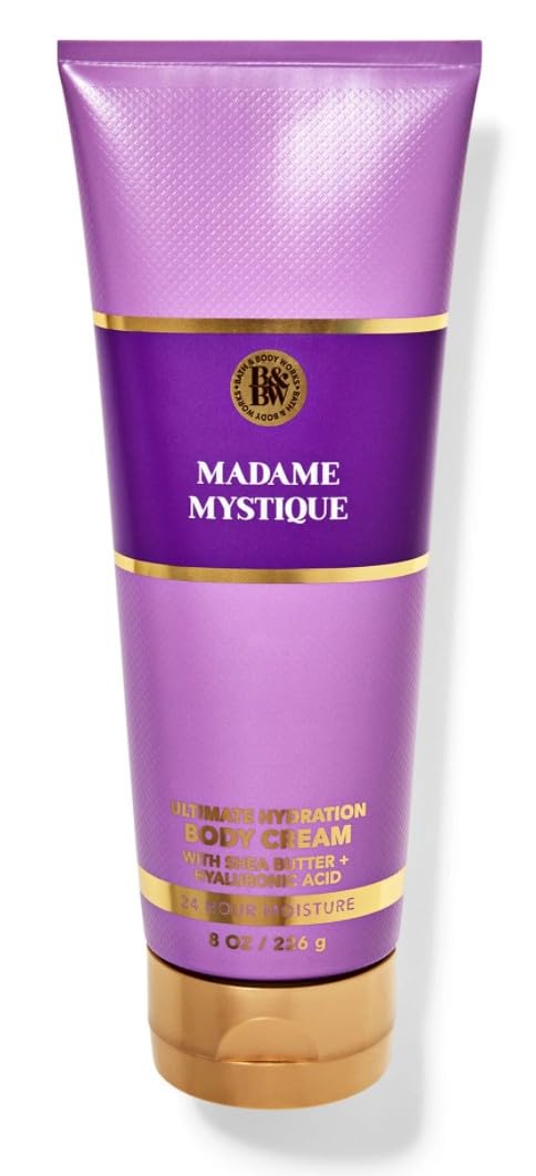 Madame Mystique Ultimate Hydration Body Cream - 8 Oz | Deep Moisturizing for Dry Skin | Perfect for Daily Use & Spa Nights