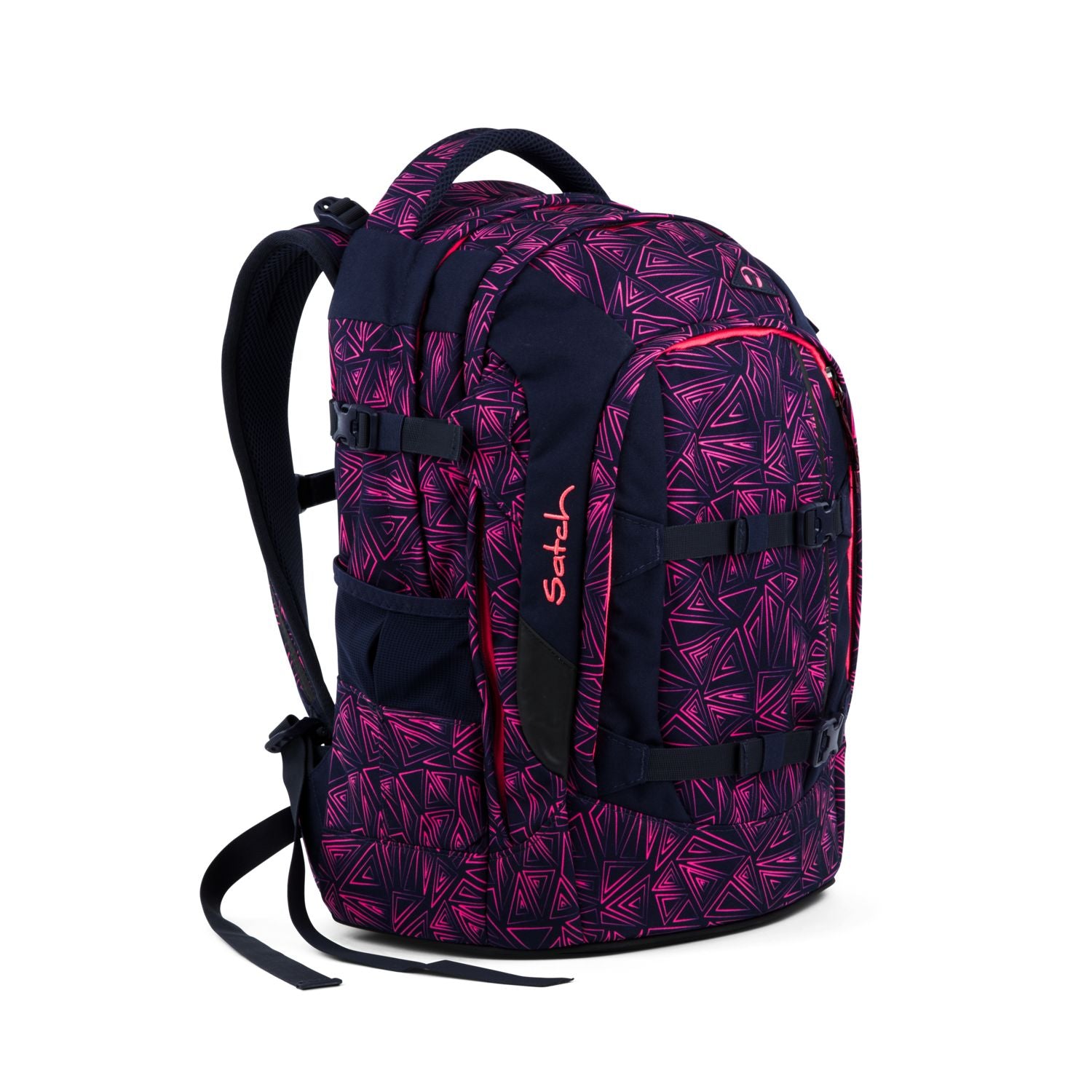 Satch Pack Pink Bermuda - Stylish and Durable Backpack for Women, Perfect for Travel, Work, and School | Lightweight & Water-Resistant