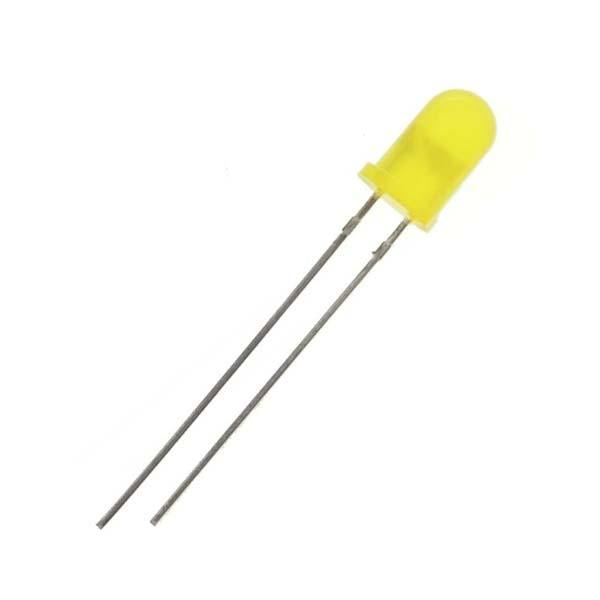 5mm Yellow Flashing LED Lights - High Brightness Blinking LEDs for DIY Electronics, Toys, and Decorative Lighting Projects