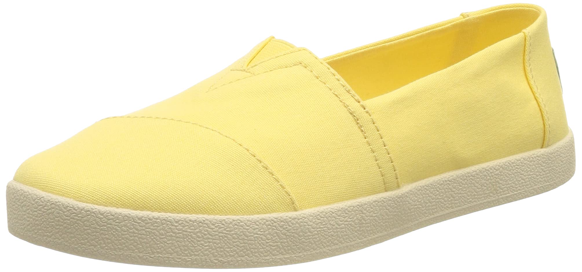 TOMS Women's Avalon Sneakers - Comfortable Casual Yellow Walking Shoes for Women | Perfect for Everyday Wear, Travel & Outdoor Activities