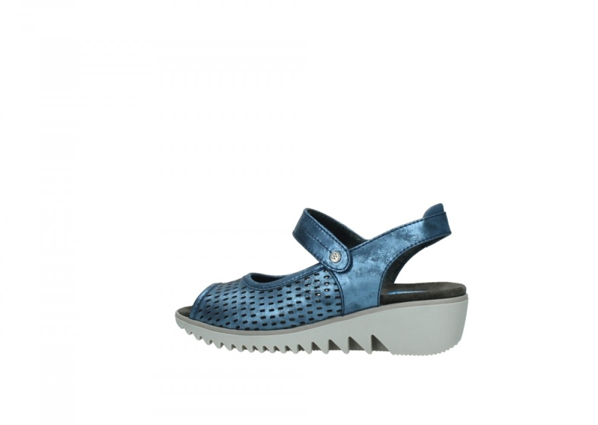 Wolky Women's Blade Blue Sandal Size 41 | Comfortable Walking Shoes for Women | Perfect for Beach, Vacation & Summer Outfits