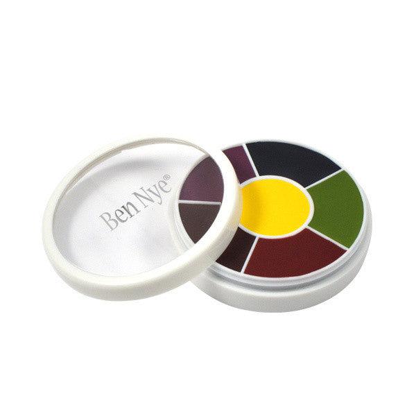 Ben Nye Professional FX Wheel - Special Effects Makeup Palette for Halloween, Cosplay & Theater - High-Quality Cream Makeup Set for Professional Artists & Beginners