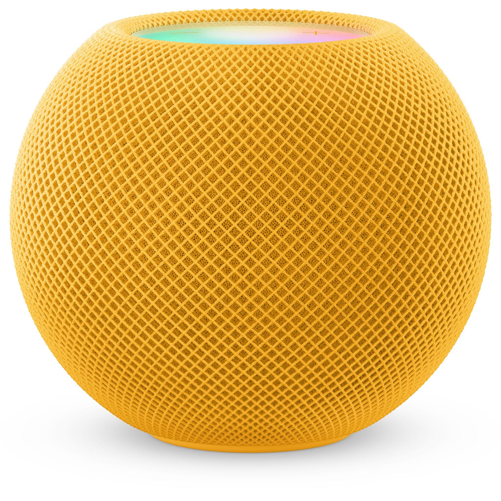 Apple HomePod mini Smart Speaker (Yellow) - Compact Wireless Bluetooth Speaker with Siri, High-Quality Audio for Home, Office & Music Lovers