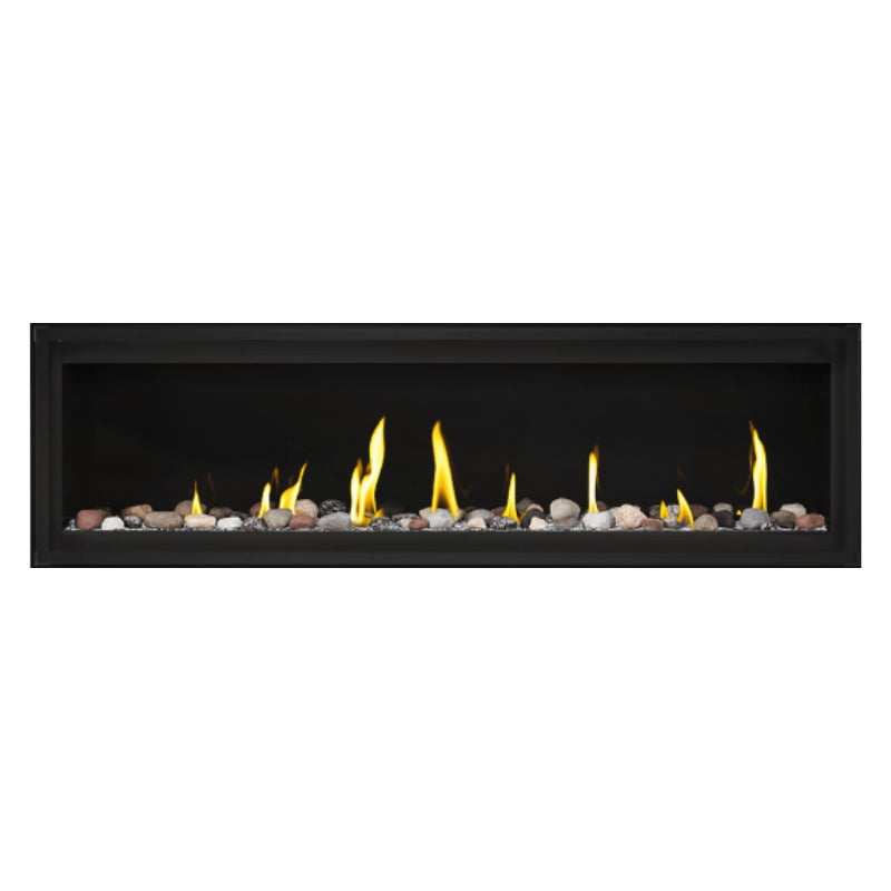 Napoleon Luxuria 62 Linear Direct Vent Gas Fireplace - LVX62NX | Modern Indoor Heating Solution for Living Rooms & Bedrooms