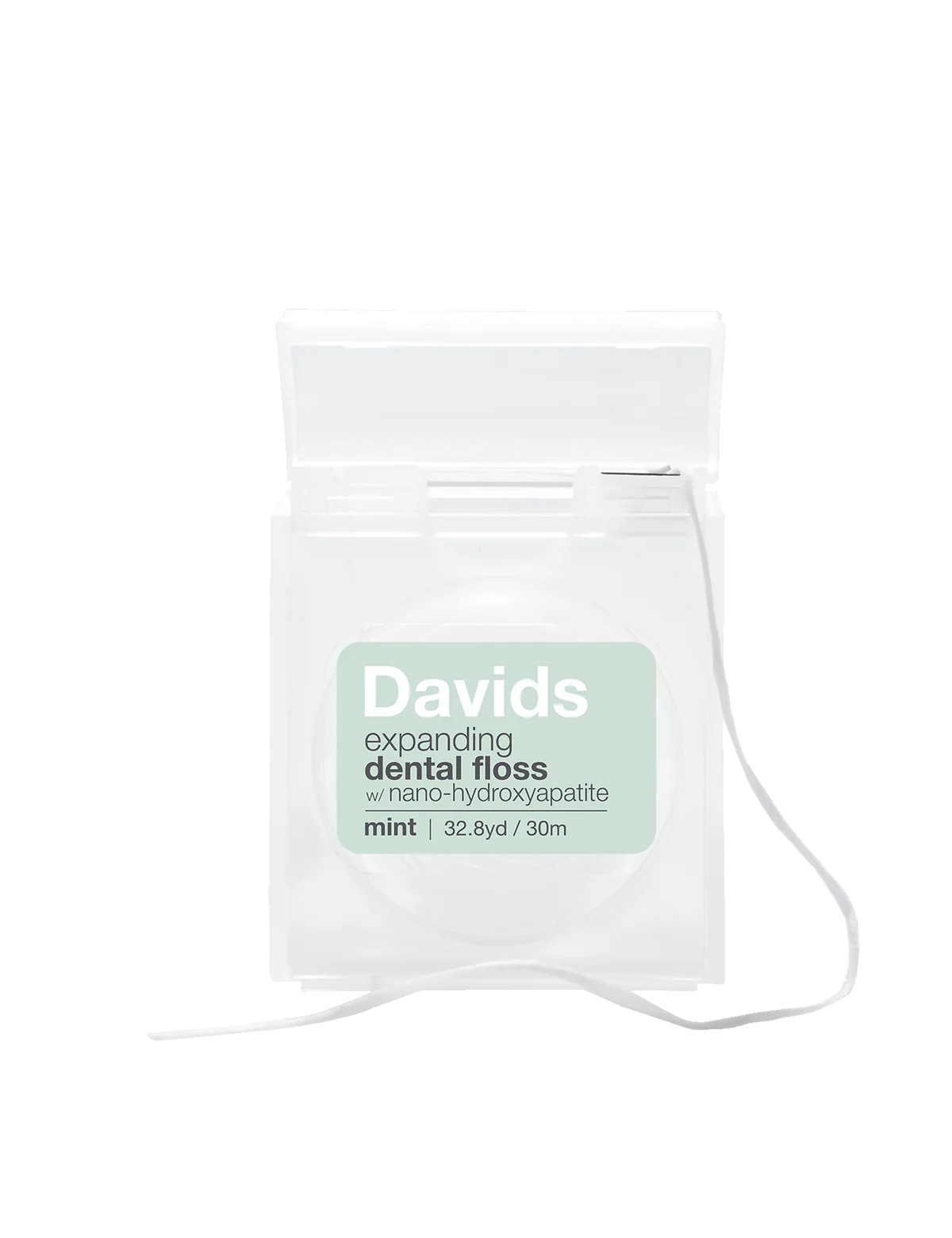 Nano Hydroxyapatite Expanding Dental Floss with Mint Flavor | Strengthens Enamel & Whitens Teeth | Perfect for Travel, Home & Office Use
