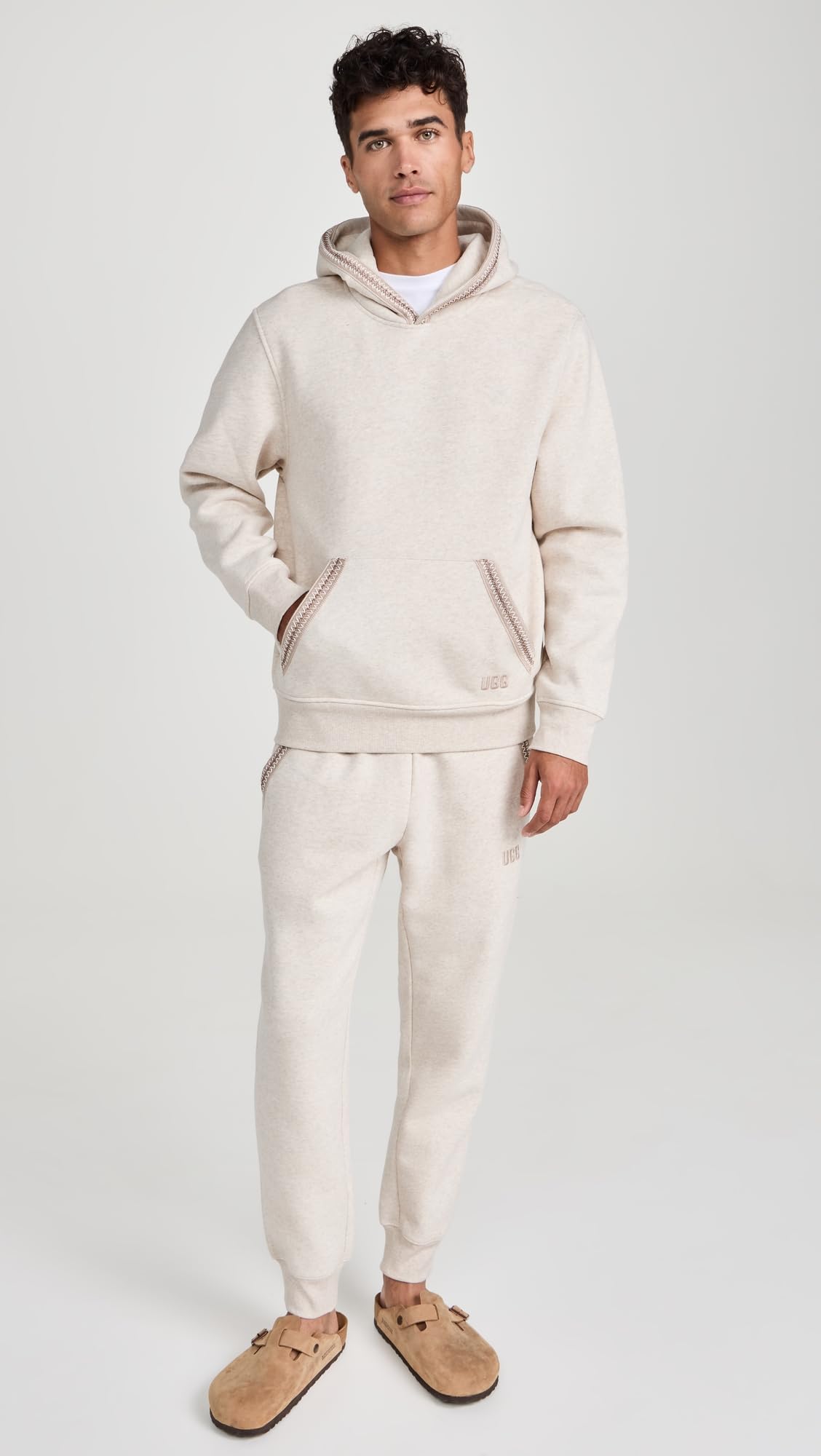 UGG Men's Tasman Jogger Pant - Comfortable Fleece-Lined Lounge Pants for Men | Cozy Winter Sleepwear & Casual Home Wear | Perfect for Lounging, Travel & Cold Weather