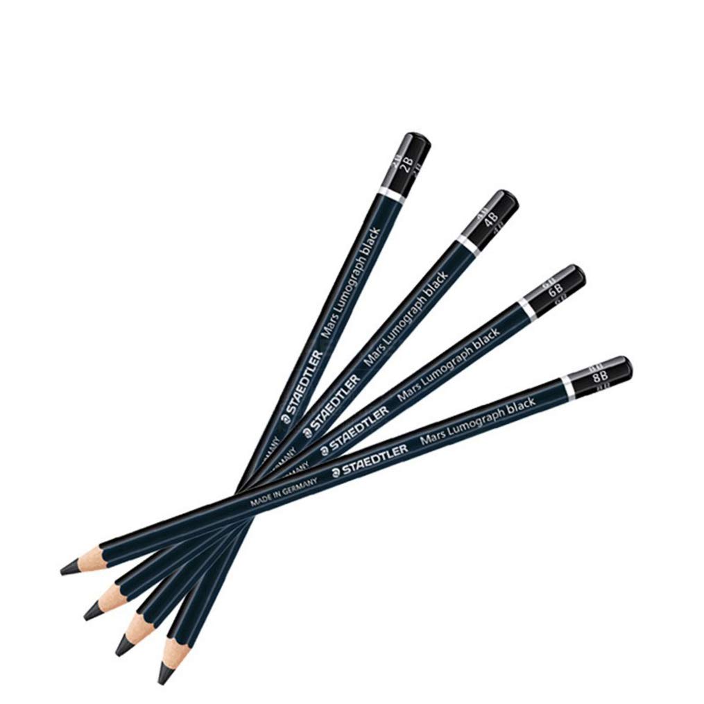 2B Black Sketch Drawing Pencils - Professional Art Pencils for Artists & Students, 12-Pack - Perfect for Sketching, Shading & Detailed Artwork