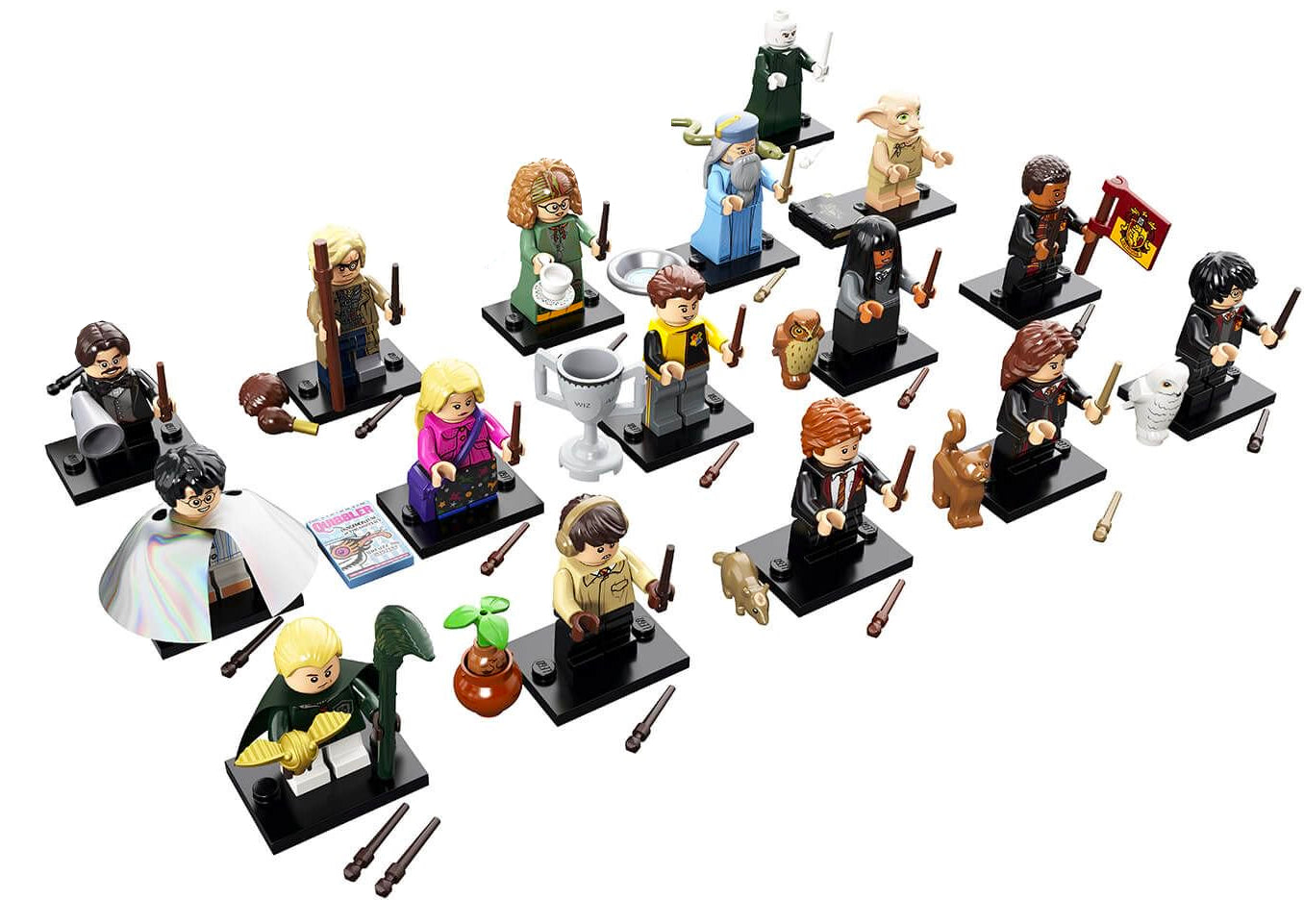 Harry Potter Series 1 LEGO Minifigures 71022 - Complete 16-Figure Collector's Set for Display & Play | Perfect for Gifts, Harry Potter Fans & LEGO Enthusiasts