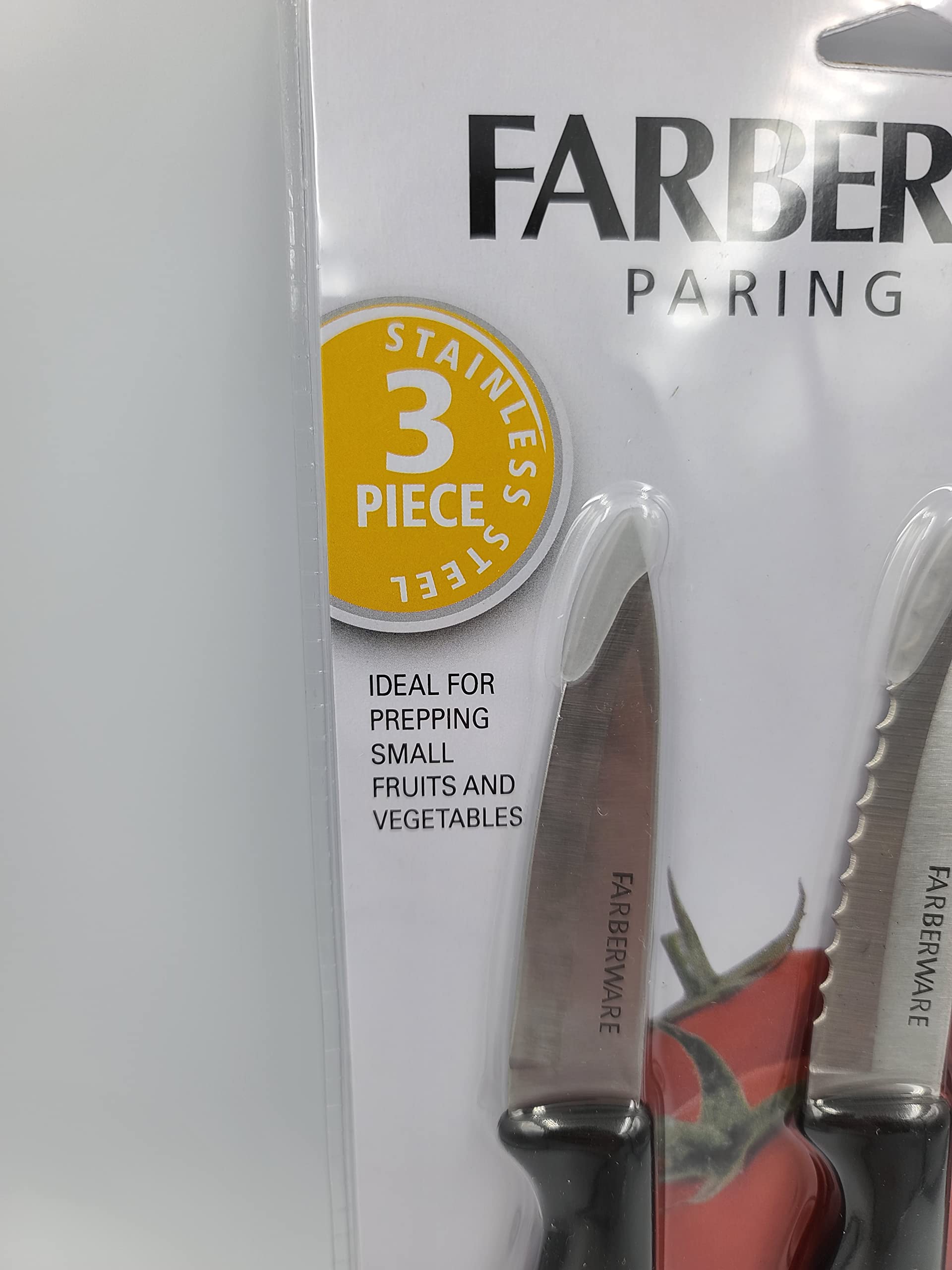 Premium 2-Pack 3-Piece Pairing Knife Set - High-Quality Kitchen Knives for Fruits, Vegetables & Precision Cutting | Perfect for Home Chefs & Cooking Enthusiasts