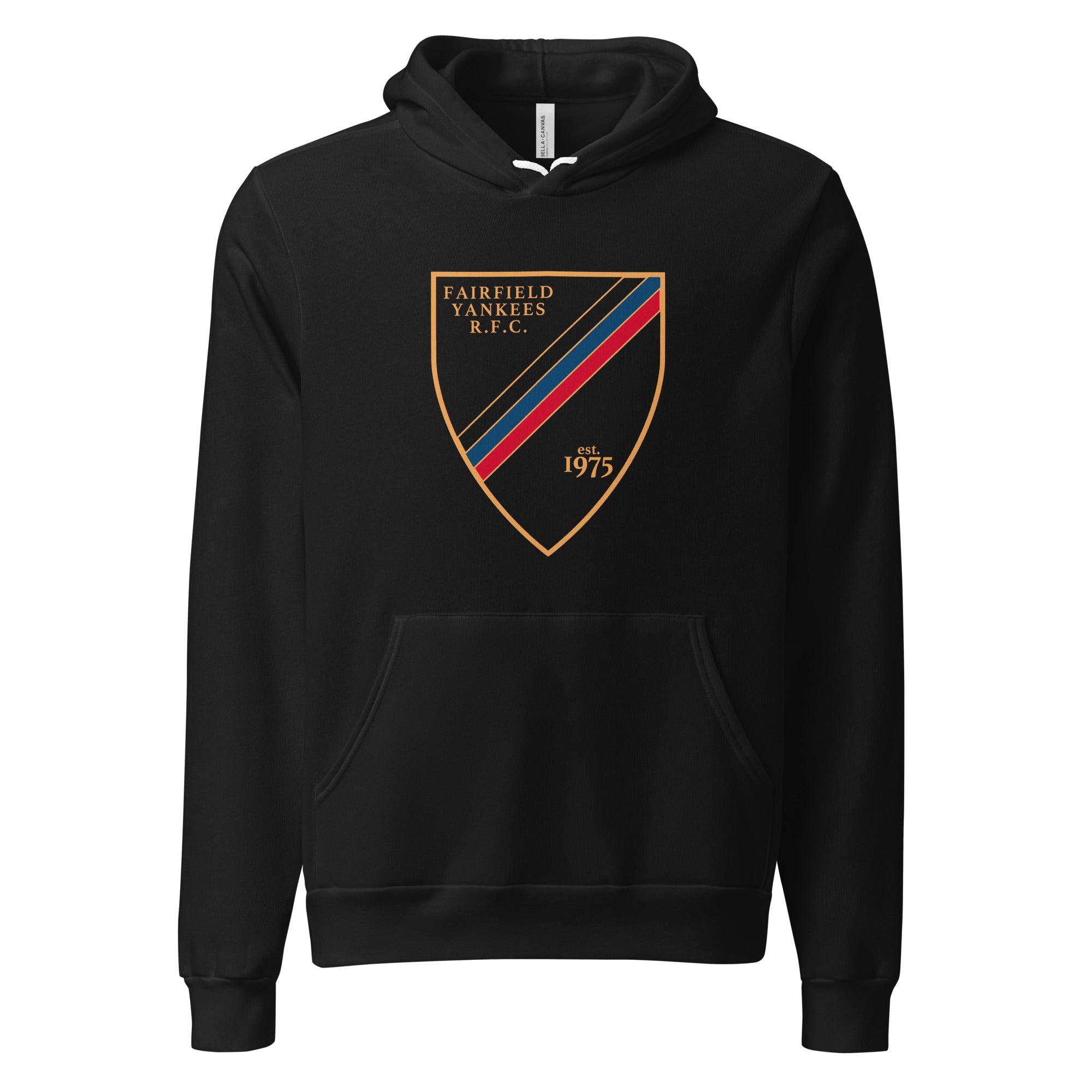 Fairfield Yankees RFC Social Hoodie - Cozy Pullover Sweatshirt for Rugby Fans & Team Spirit | Perfect for Game Days, Training & Casual Wear